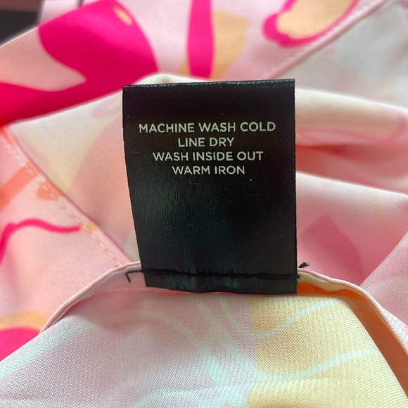 NEW | Show Xue Gao Silk Collage Button Down Shirt - Picture 8 of 8